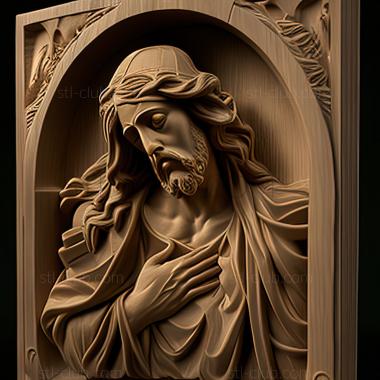 3D model st jesus (STL)